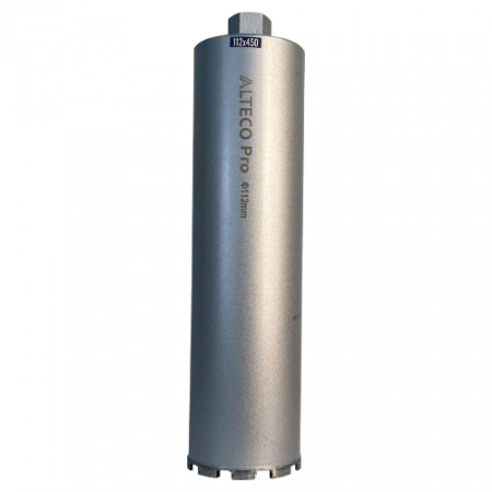 Алмазная коронка ALTECO Pro 112х450 серый