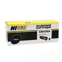 Картридж лазерный Hi-Black HB-CB436A черный