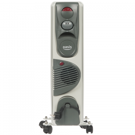 Масляный обогреватель Oasis BВ-15T серый