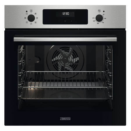 Электрический духовой шкаф Zanussi OPZB4310XV серебристый
