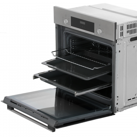 Электрический духовой шкаф Bosch HBF534ES0Q серебристый
