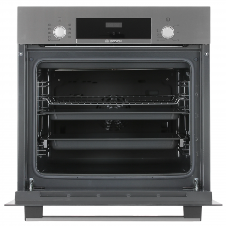 Электрический духовой шкаф Bosch HBF534ES0Q серебристый