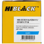 Картридж лазерный Hi-Black (HB-CC531A/CE411/CF381/718) голубой