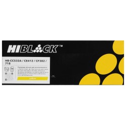 Картридж лазерный Hi-Black HB-CC532A/CE412/CF382/718 желтый