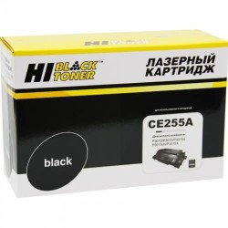 Картридж лазерный Hi-Black HB-CE255A черный