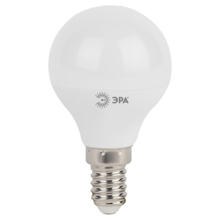 Лампочка ЭРА LED P45-7W-860-E14 белый