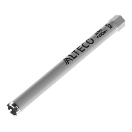 Алмазная коронка ALTECO Pro 40*450 серый