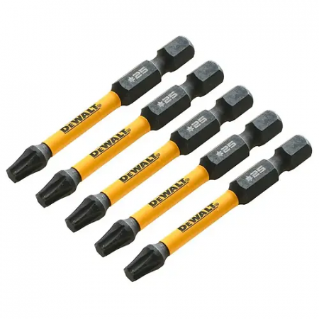 Бита DEWALT "EXTREME" IMPACT TORSION T25 57мм 5шт. (DT7396-QZ) черный