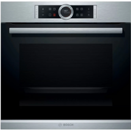 Электрический духовой шкаф Bosch HBG635BS1 серебристый