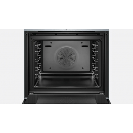 Электрический духовой шкаф Bosch HBG635BS1 серебристый