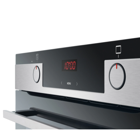 Электрический духовой шкаф Hansa BOEI684097 серебристый