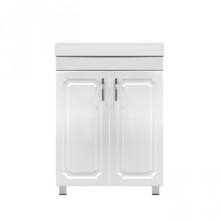 Тумба под раковину Орбита-4 Енисей Классик 60 NEW (OR-60-T-EKN) (С РАКОВИНОЙ) белый