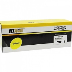 Картридж лазерный Hi-Black HB-CE742A желтый