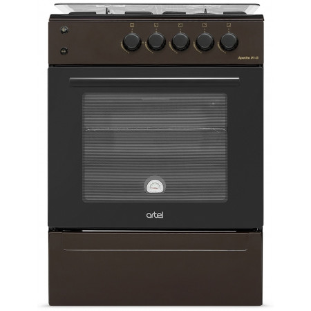 Газовая плита Artel APETITO 01-G-KZ коричневый Газовая плита Artel APETITO 01-G-KZ коричневый