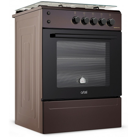Газовая плита Artel APETITO 01-G-KZ коричневый Газовая плита Artel APETITO 01-G-KZ коричневый