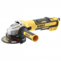 Угловая шлифмашина DeWALT DWE4357-QS желтый