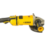 Угловая шлифмашина DeWalt DWE4579-QS желтый