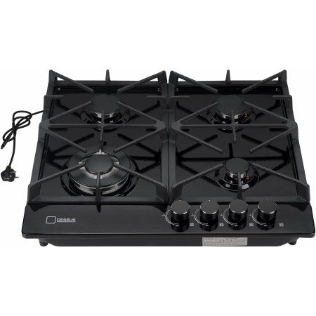 Варочная панель газовая Dessus DCM64008B черный