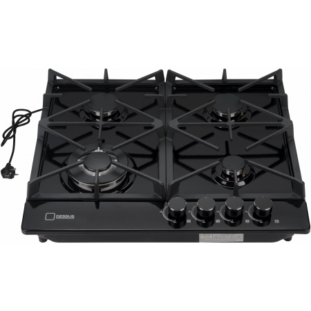 Варочная панель газовая Dessus DCM64008B черный