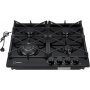 Варочная панель газовая Dessus DCM64008B черный