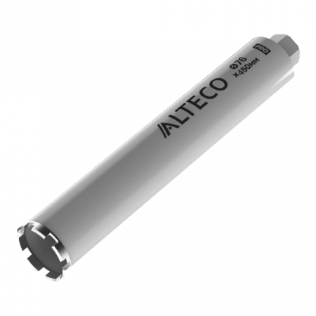 Алмазная коронка ALTECO Pro 76*450 серый