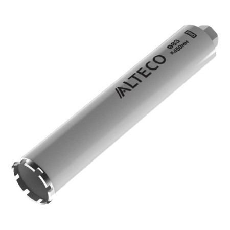 Алмазная коронка ALTECO Pro 83*450 серый