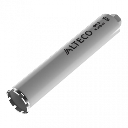 Алмазная коронка ALTECO Pro 83*450 серый