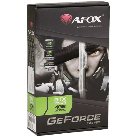 Видеокарта Afox GTX 1050 Ti (AF1050TI-4096D5H7-V9) 4 Гб черный