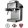 Кофеварка рожковая Polaris PCM 4006A Golden Rush серебристый Кофеварка рожковая Polaris PCM 4006A Golden Rush серебристый