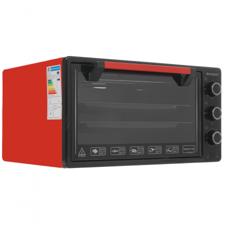 Мини-печь Shivaki MD 3216 L черно-красный