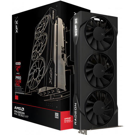 Видеокарта XFX Swift AMD Radeon RX 9060 XT OC Triple Fan Gaming Edition (RX-96TS316B7) 16 Гб черный