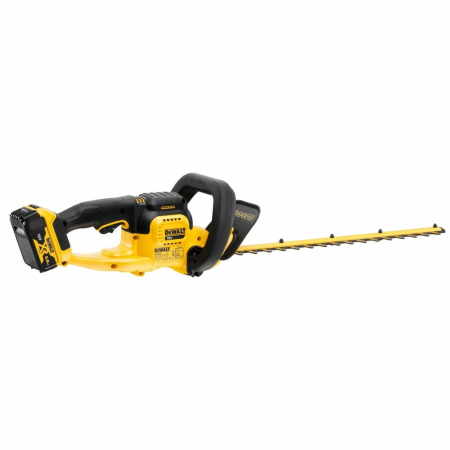 Аккумуляторный кусторез DeWALT DCMHT563P1-QW желтый (С АККУМУЛЯТОРАМИ)