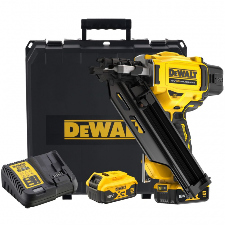 Нейлер пневматический DeWALT DCN930P2-QW желтый/черный
