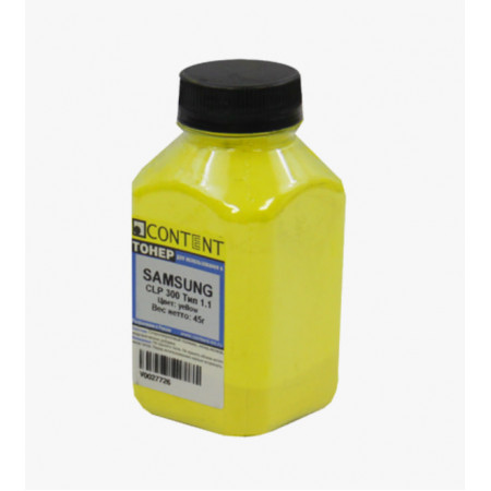 Тонер Content Samsung CLP-300 желтый