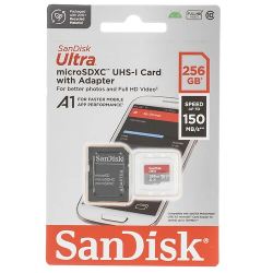 256 ГБ Карта памяти SanDisk Ultra microSDXC 256ГБ (SDSQUAC-256G-GN6MA) серый 256 ГБ Карта памяти SanDisk Ultra microSDXC 256ГБ (SDSQUAC-256G-GN6MA) серый