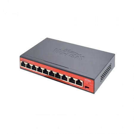 Коммутатор Wi-Tek WI-PS210 V3 черный