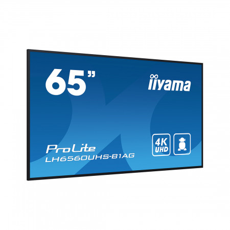 65" Монитор iiyama PROLITE PL6560U (LH6560UHS-B1AG) черный