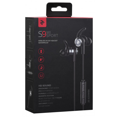 Наушники 2E S9 Wisport (2E-IES9WBK) черный