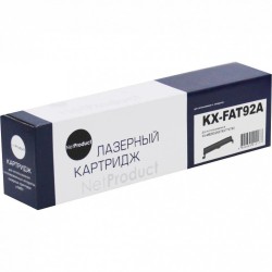 Тонер-картридж лазерный NetProduct N-KX-FAT92A черный