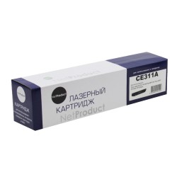 Тонер-картридж лазерный NetProduct N-CE311A голубой