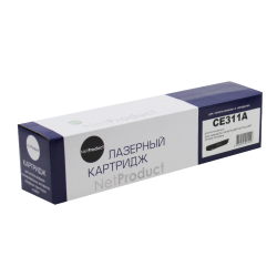 Тонер-картридж лазерный NetProduct N-CE311A голубой