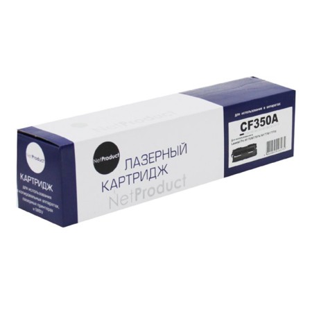 Тонер-картридж лазерный NetProduct N-CF350A черный