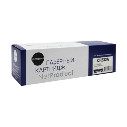 Тонер-картридж лазерный NetProduct N-CF233A черный