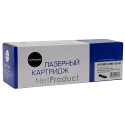 Тонер-картридж лазерный NetProduct N-CF230X/051H черный