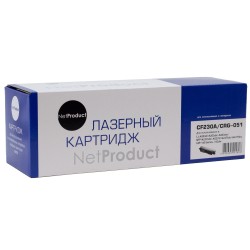 Тонер-картридж лазерный NetProduct N-CF230A/051 черный