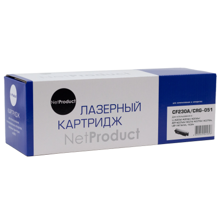 Тонер-картридж лазерный NetProduct (N-CF230A/051) черный