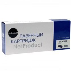 Тонер-картридж лазерный NetProduct N-TL-420H черный (повышенная емкость)