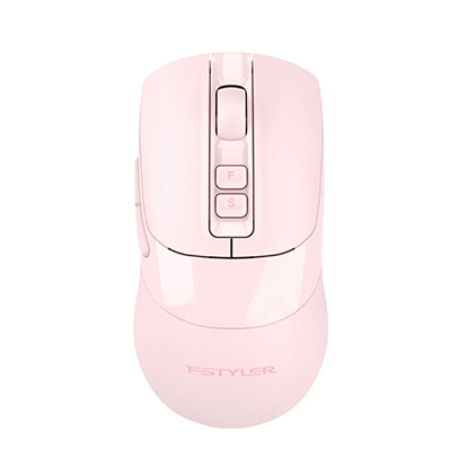 Мышь беспроводная A4Tech Fstyler FB50CS Plus (FB50CSPlus Pink) розовый