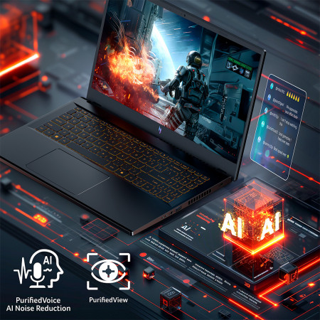 15.6" Ноутбук Acer Nitro V 15 ANV15-52-56YF (NH.QZ8ER.001) черный