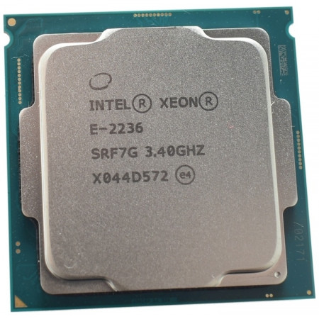 Серверный процессор Intel Xeon E 2236 OEM (CM8068404174603) серый Серверный процессор Intel Xeon E 2236 OEM (CM8068404174603) серый